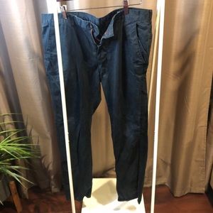 Pacsun Slim Navy chinos Size 34 x 32